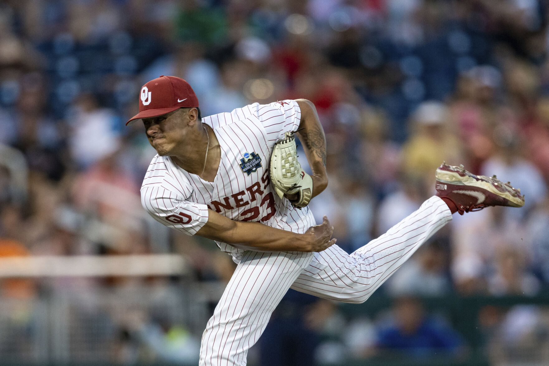 CWS Notre Dame Oklahoma Baseball